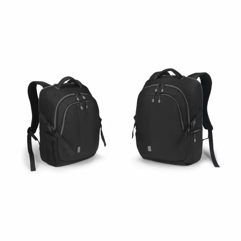 DICOTA Eco 14-15.6 col. kuprinė nešiojamam kompiuteriui - juoda / 600D perdirbtas PET