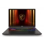 Nešiojamas kompiuteris MSI Vector 16 HX AI A2XWIG-048DE Intel Core Ultra 9 275HX 40,6 cm (16 inch) Quad HD+ 32 GB DDR5-SDRAM 1 TB SSD NVIDIA GeForce RTX 5080 Wi-Fi 6E Windows 11 Home Pilka