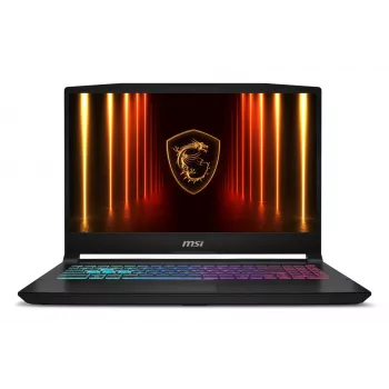 Nešiojamas kompiuteris MSI Katana 15 HX B14WFK-487 Intel® Core™ i7-14650HX 39,6 cm (15,6 inch) Full HD 16 GB DDR5-SDRAM 512 GB SSD NVIDIA GeForce RTX 5060 Wi-Fi 6E Windows 11 Home Juodas