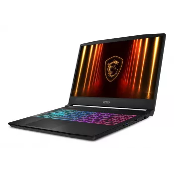 Nešiojamas kompiuteris MSI Katana 15 HX B14WFK-487 Intel® Core™ i7-14650HX 39,6 cm (15,6 inch) Full HD 16 GB DDR5-SDRAM 512 GB SSD NVIDIA GeForce RTX 5060 Wi-Fi 6E Windows 11 Home Juodas