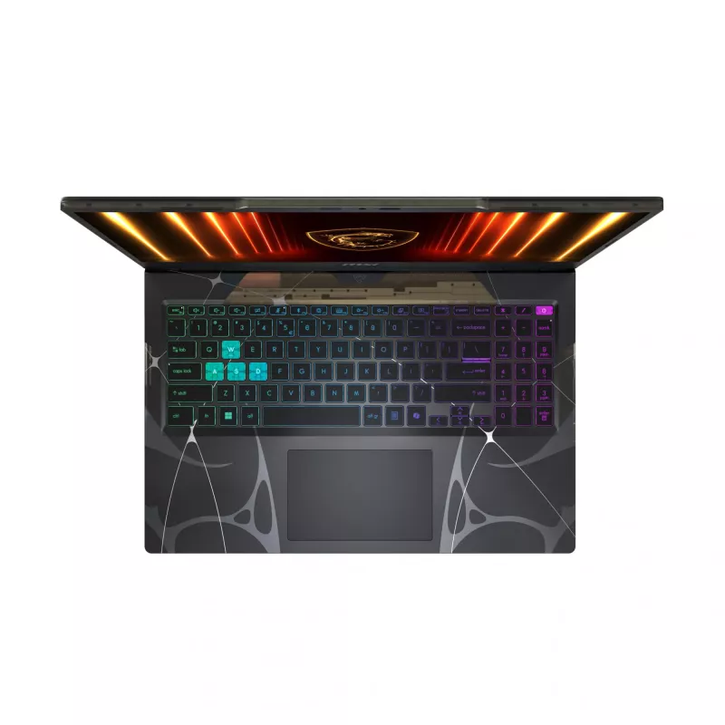 Nešiojamas kompiuteris MSI Cyborg 15 B2RWEKG-067, Intel Core 7 240H, 39,6 cm (15,6 colio) Full HD IPS 144 Hz, 16 GB DDR5-SDRAM, 512 GB SSD, NVIDIA GeForce RTX 5050, Windows 11 Home, juodas