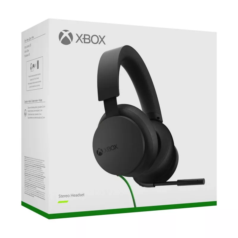 MICROSOFT Xbox E Headset – Stereo ausinės su 3,5 mm jungtimi