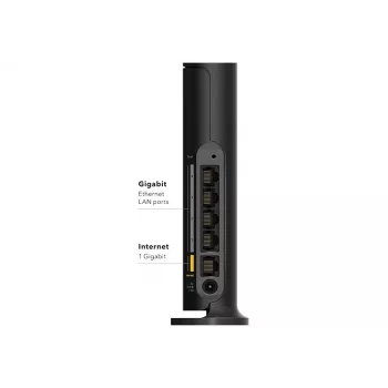 NETGEAR 4-Stream AX1800 belaidis maršrutizatorius Gigabit Ethernet dviejų juostų (2,4 GHz / 5 GHz) juodas