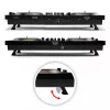 Hercules INPULSE T7 Black DJ valdiklis – 3,5 mm / 6,35 mm ausinių lizdai, USB laidas, 652×350×90 mm