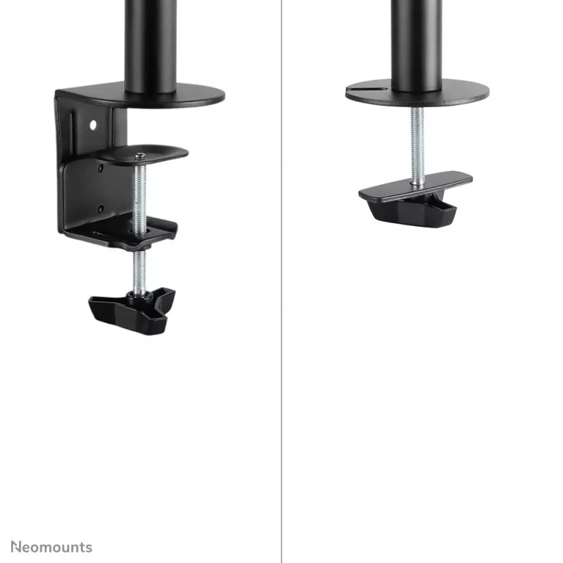 Neomounts NM-D135DBLACK monitoriaus rankena 10-27 colių, spaustuvas/įvorė, 8 kg, 25,4 cm (10 colių), 68,6 cm (27 colių), 100 x 100 mm, juoda