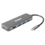 D-Link 5-in-1 USB-C stotelė su HDMI ir Power Delivery (DUB-2333)