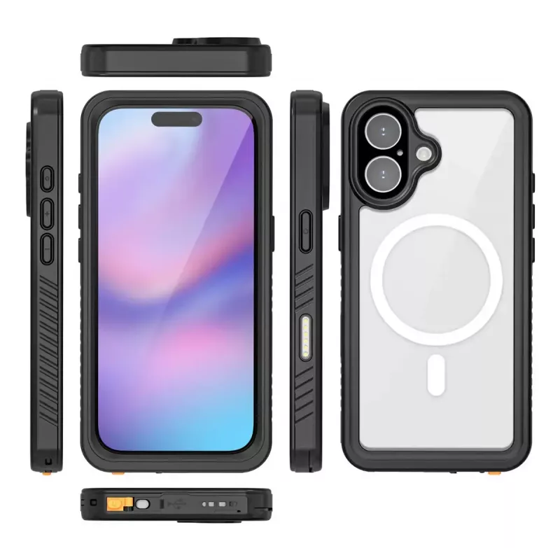 4smarts dėklas iPhone 17 16 cm (6,3 colio) Juodas Skaidrus