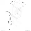 Neomounts CPU-D075BLACK laikiklis kompiuteriui - iki 10 kg - universalus, montuojamas po stalu, juodas