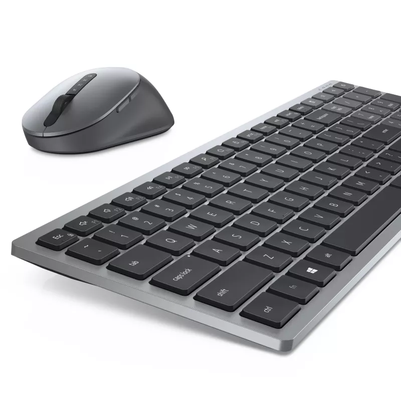 DELL Pro Plus Compact klaviatūra ir pelė - KM7120W - US International (QWERTY)