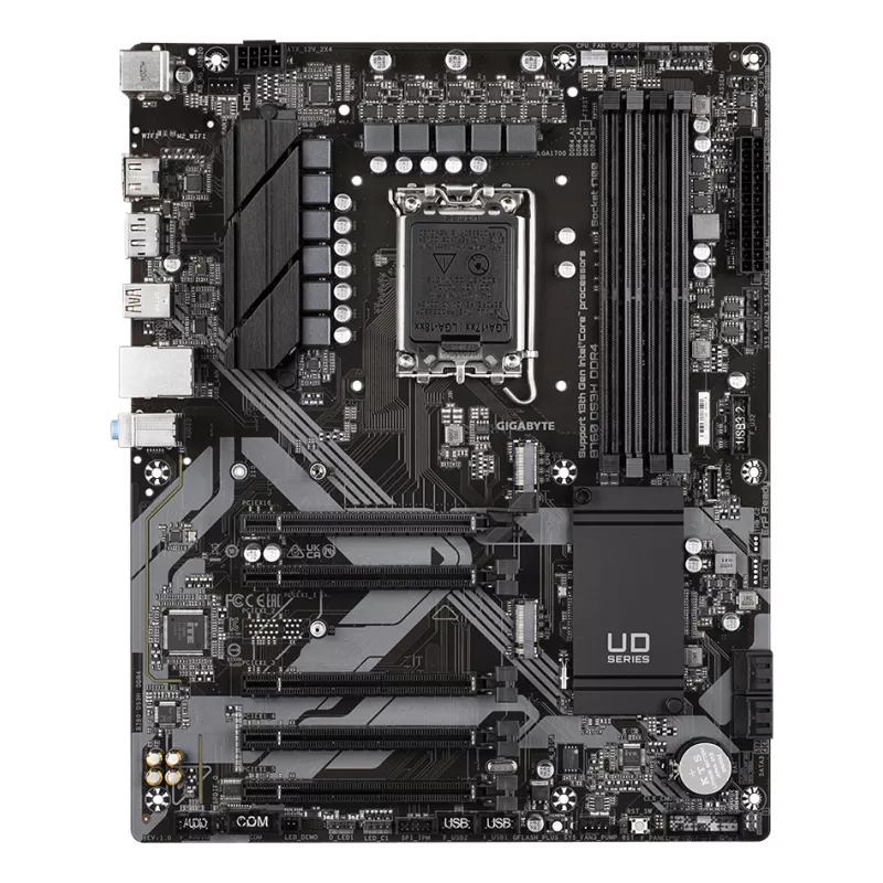 GIGABYTE B760 DS3H DDR4 pagrindinė plokštė