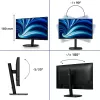 Philips 32B2U3601/00 kompiuterio monitorius 80 cm (31,5 colio) 2560 x 1440 pikselių Quad HD juodas