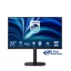 Philips 32B2U3601/00 kompiuterio monitorius 80 cm (31,5 colio) 2560 x 1440 pikselių Quad HD juodas