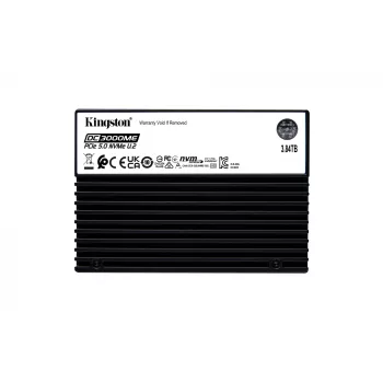 Kingston Technology 3.84TB DC3000ME U.2 PCIe 5.0 NVMe TCG Opal įmonės SSD