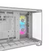 CORSAIR korpusas Icue Link 2500x RGB Micro ATX dviejų kamerų baltas