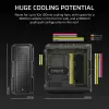 CORSAIR 5000T vidutinis bokštas – aukšto našumo korpusas (juodas)