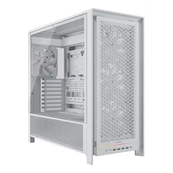 CORSAIR FRAME 5000D RS korpusas - didelio oro srauto vidutinio bokšto korpusas - baltas