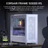 CORSAIR FRAME 5000D RS korpusas - didelio oro srauto vidutinio bokšto korpusas - baltas