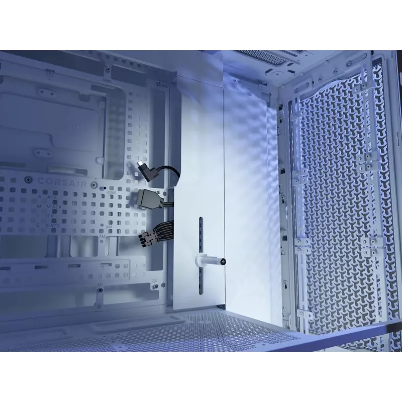 CORSAIR FRAME 5000D RS korpusas - didelio oro srauto vidutinio bokšto korpusas - baltas