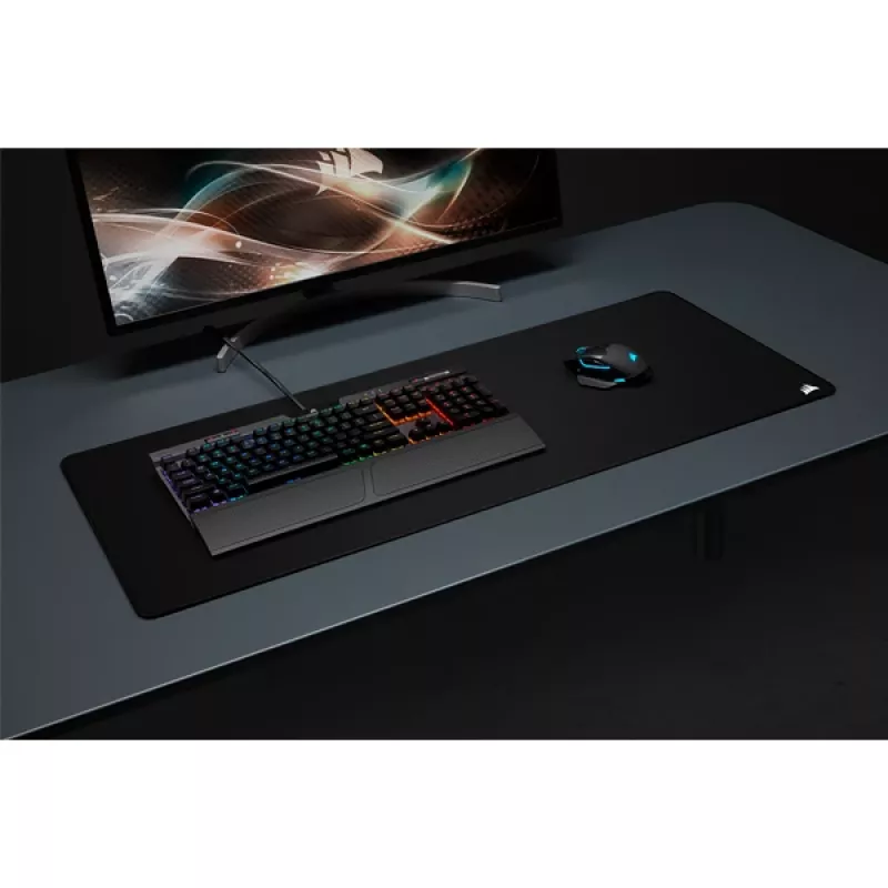 CORSAIR MM350 PRO Premium – žaidimų pelėdas, atsparus išsiliejimui, audininis, juodas, Extended-XL