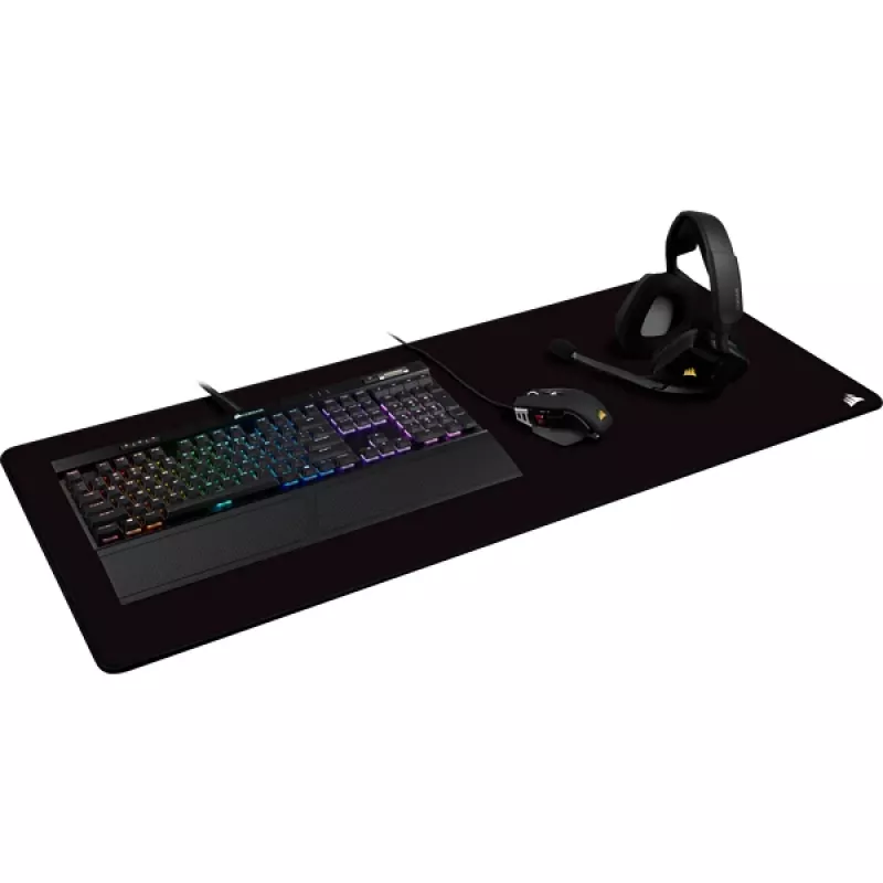 CORSAIR MM350 PRO Premium – žaidimų pelėdas, atsparus išsiliejimui, audininis, juodas, Extended-XL