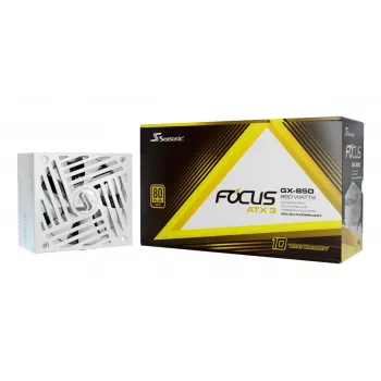 Maitinimo blokas Seasonic Focus GX-850 850W 20+4 pin ATX Baltas