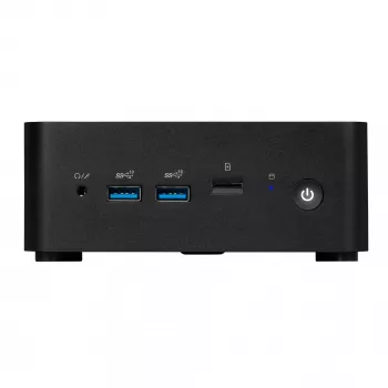 MSI Cubi NUC 1MG-019DE mini kompiuteris, Intel Core 7 150U, 16 GB DDR5, 512 GB SSD, Windows 11 Pro, juodas