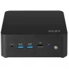 MSI Cubi NUC 1MG-019DE mini kompiuteris, Intel Core 7 150U, 16 GB DDR5, 512 GB SSD, Windows 11 Pro, juodas