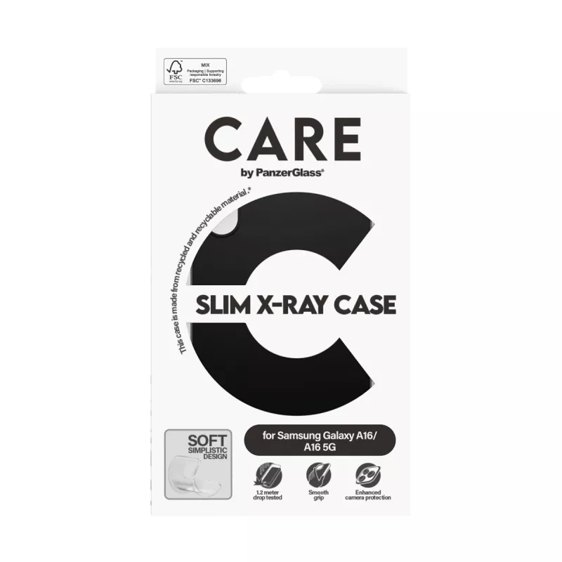 PanzerGlass CARE™ by ® Dėklas Black Samsung Galaxy A16 4G | A16 5G