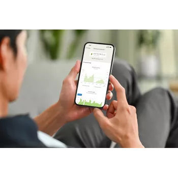FRITZ! Smart Energy 250 belaidis radijo dažnio siųstuvas, montuojamas ant sienos