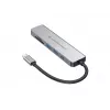 Conceptronic DONN02G nešiojamojo kompiuterio dokas / prievadų platintuvas USB 3.2 Gen 1 (3.1 Gen 1) Type-C aliuminis