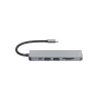 Conceptronic DONN02G nešiojamojo kompiuterio dokas / prievadų platintuvas USB 3.2 Gen 1 (3.1 Gen 1) Type-C aliuminis