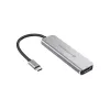 Conceptronic DONN02G nešiojamojo kompiuterio dokas / prievadų platintuvas USB 3.2 Gen 1 (3.1 Gen 1) Type-C aliuminis