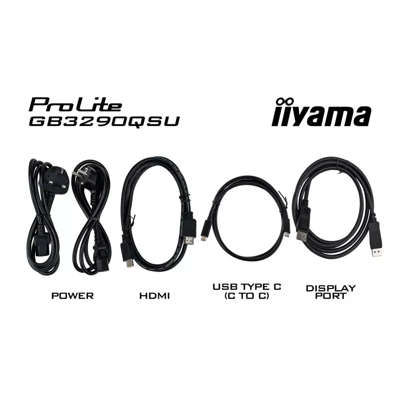 Monitorius iiyama G-MASTER GB3290QSU-B1 80 cm (31,5 colio) QHD LED juodas
