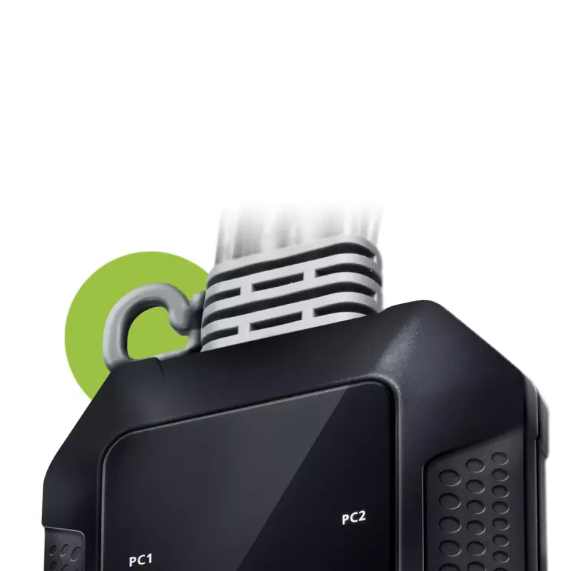 ATEN CS22H 2 prievadų USB 4K HDMI KVM jungiklis su nuotoliniu prievadų parinkikliu