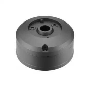 Hanwha SBO-147B juodas kameros montavimo adapteris, 14,8 cm skersmuo, 73,3 mm aukštis