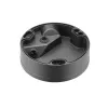 Hanwha SBO-147B juodas kameros montavimo adapteris, 14,8 cm skersmuo, 73,3 mm aukštis