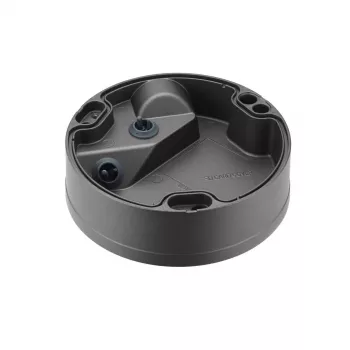 Hanwha SBO-147B juodas kameros montavimo adapteris, 14,8 cm skersmuo, 73,3 mm aukštis