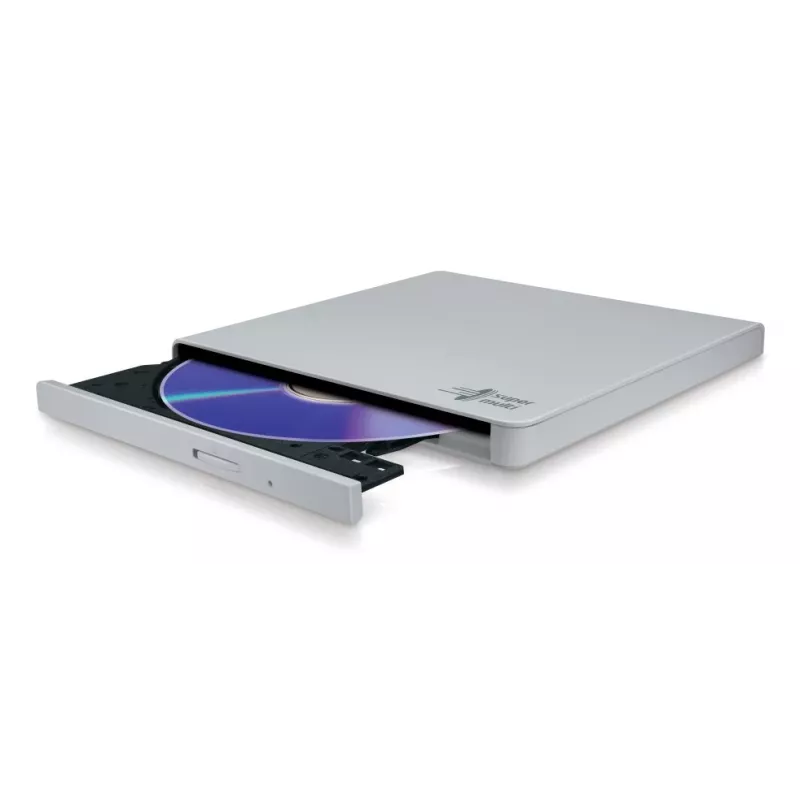 HITACHI-LG DATA STORAGE Slim nešiojamas DVD rašytuvas - GP57EB40 - USB 2.0 - Baltas