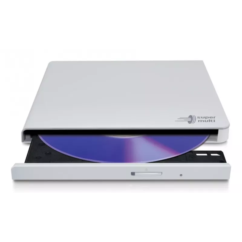 HITACHI-LG DATA STORAGE Slim nešiojamas DVD rašytuvas - GP57EB40 - USB 2.0 - Baltas