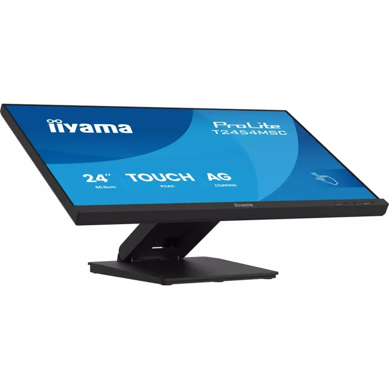 Monitorius iiyama ProLite T2454MSC-B3AG 23,8 col. Full HD LED liečiamasis ekranas, juodas