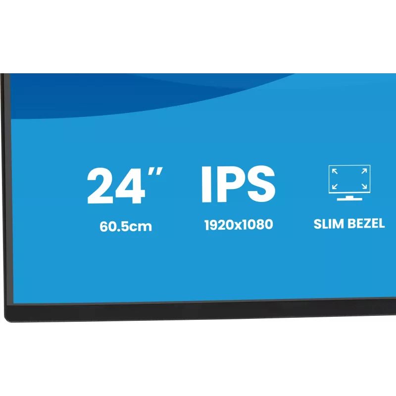 Monitorius iiyama ProLite X2492HSU-B1 60,5 cm (23,8 colio) 1920 x 1080 pikselių Full HD LED juodas