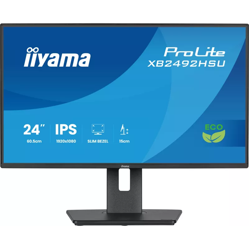 Monitorius iiyama ProLite XB2492HSU-B1 60,5 cm (23,8 colio) Full HD LED juodas