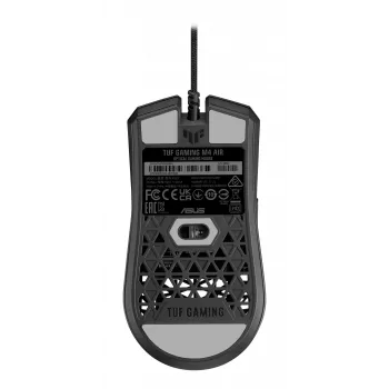 ASUS TUF Gaming M4 Air pelė, ambidekstrinė, USB-A, optinė, 16000 DPI