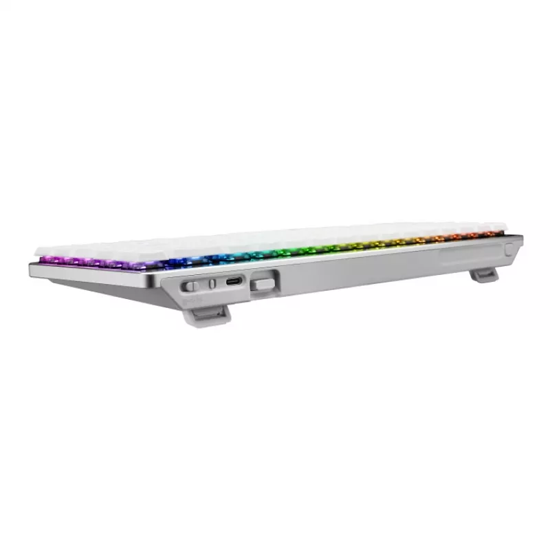 ASUS ROG Falchion RX Low Profile klaviatūra žaidimams USB + RF belaidė + Bluetooth QWERTZ balta