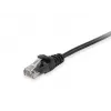 Patch kabelis Equip Cat.6 U/UTP RJ-45 0,25 m Juodas