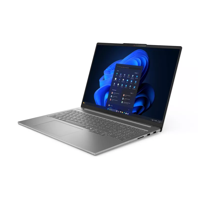 Lenovo IdeaPad Pro 5 16IAH10 Intel Core Ultra 9 285H nešiojamas kompiuteris 40,6 cm (16 colių) 2,8K 32 GB LPDDR5x-SDRAM 1 TB SSD Wi-Fi 7 (802.11be) Windows 11 Pro pilka