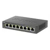 Nevaldomas jungiklis D-Link DGS-1008P/E, L2, 8 prievadų, PoE