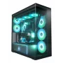 ARCTIC Xtender VG (Mirror Black) Premium E-ATX kompiuterio korpusas su vertikaliu vaizdo plokštės montavimu