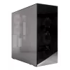 ARCTIC Xtender VG (Mirror Black) Premium E-ATX kompiuterio korpusas su vertikaliu vaizdo plokštės montavimu