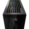 ARCTIC Xtender VG (Mirror Black) Premium E-ATX kompiuterio korpusas su vertikaliu vaizdo plokštės montavimu